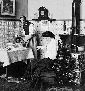 1900s kitchen
