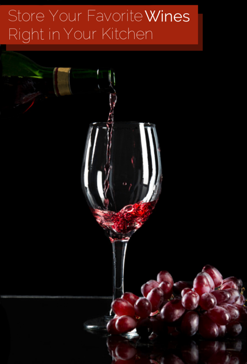 Store Your Favorite Wines Right in the Kitchen