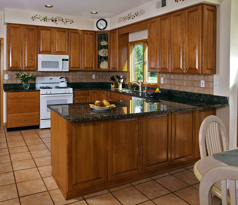 refaced kitchen transformation