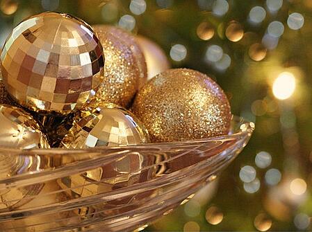 gold ornaments