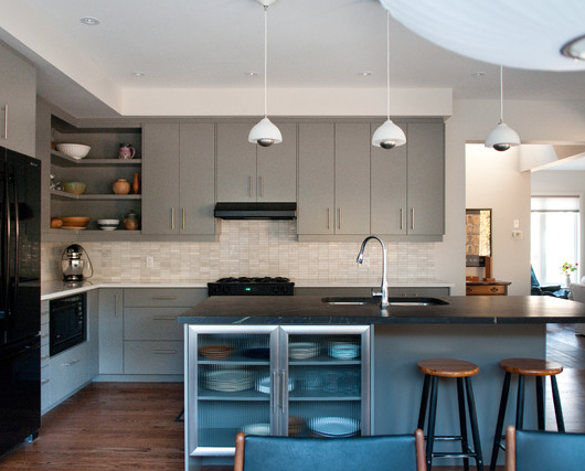 simple cabinet styles in modern kitchen Simple Cabinet Styles in Modern Kitchen
