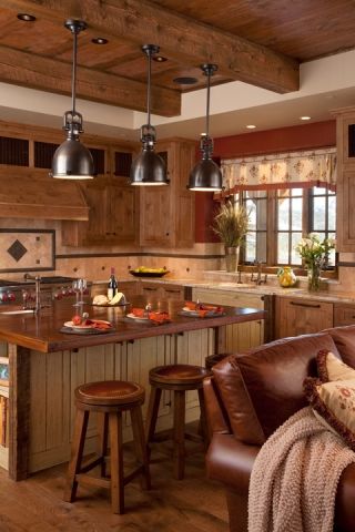 Heirloom Revival - At Home in Arkansas  Rustic kitchen, Rustic kitchen  decor, Kitchen renovation