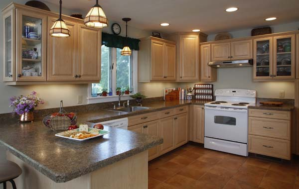 hard rock maple cabinets with vintage raised panel door and vintage plain panel doors