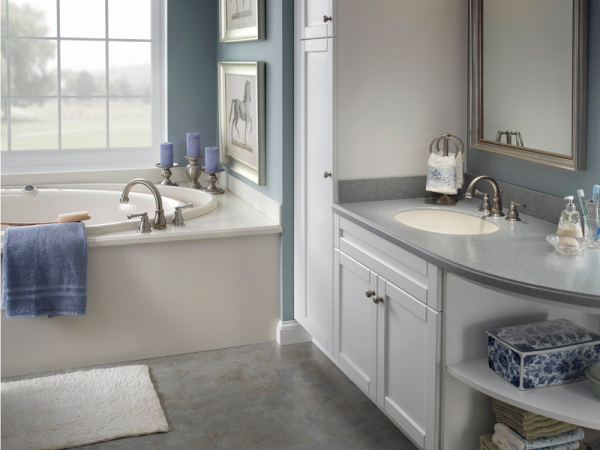 Corian Countertops Make Excellent Vanity Tops Too