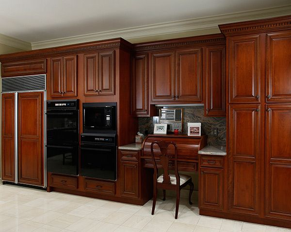 cabinetry with custom molding