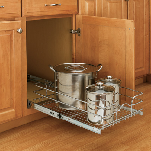 Chrome Pull Out Organize Kitchen