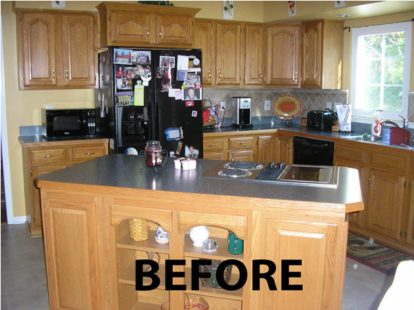 before kitchen transformation