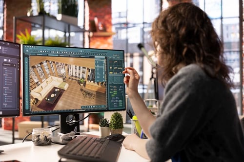 How is technology like ARVR used in home remodeling