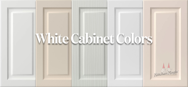 KM White Cabinet Colors