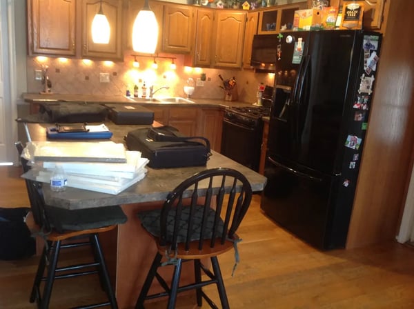 kitchen before photo- kitchens are complicated