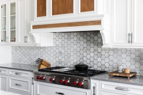 Should the backsplash be lighter or darker than countertops