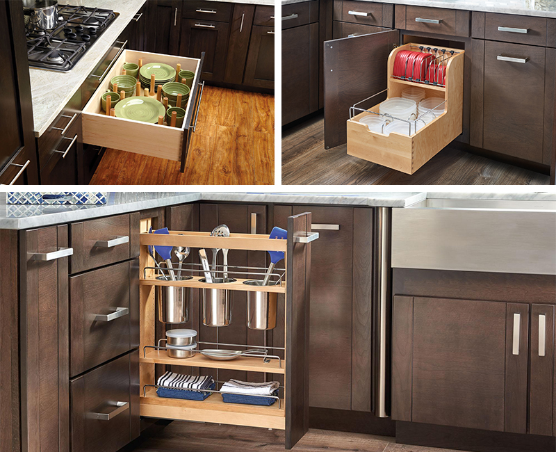 Kitchen Cabinet Storage Ideas - Driven by Decor