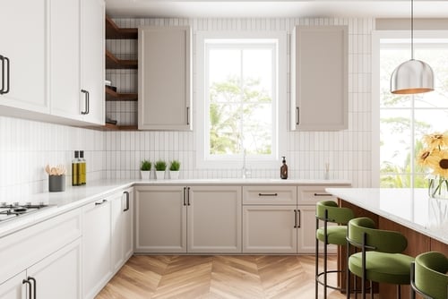 What is the most sustainable material for kitchen cabinets