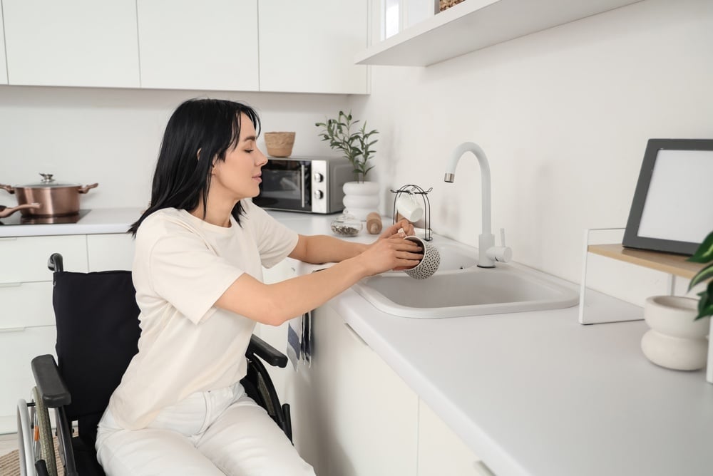 What should you consider when designing ADA-compliant cabinetry