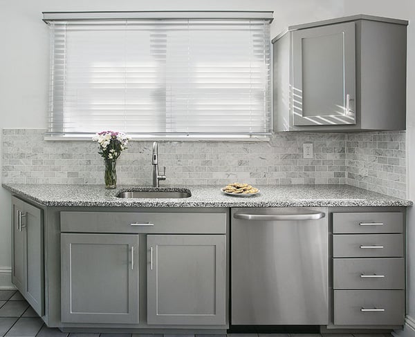 Gray Shaker Cabinets