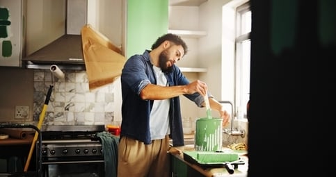 I need to visualize my cabinets in a different color — Is there an easy way to do this