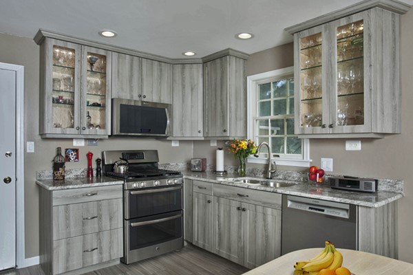Throwing Shade On The Gray Kitchen Design In A Good Way Gray Kitchen Design, Diy Distressed Gray Cabinets