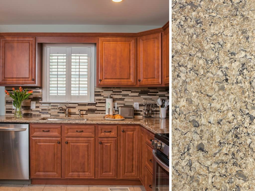 What Countertop Color Looks Best with Cherry Cabinets?