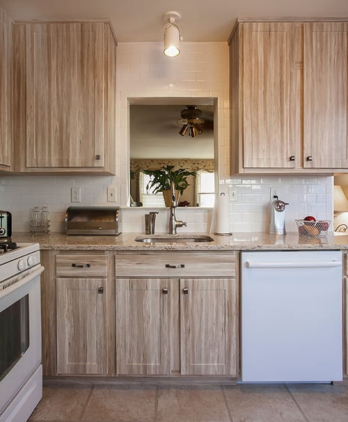 Clean Cabinets That Have Been Refaced