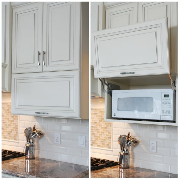 Microwave Appliance Cabinet