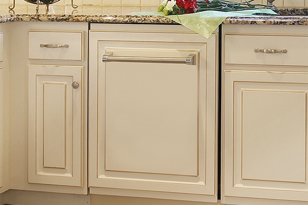 White Kitchen Appliance Drawer