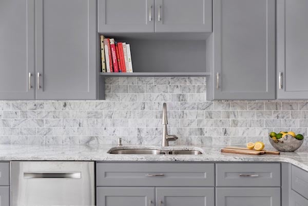 fade gray kitchen design