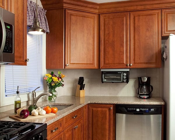 Cherry Fruitwood Kitchen Cabinets