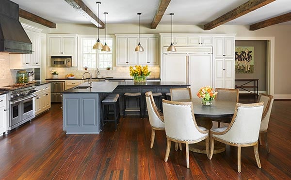 integrated kitchen floor plan