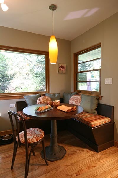 Add Warmth to Your Kitchen With A Custom Breakfast Nook