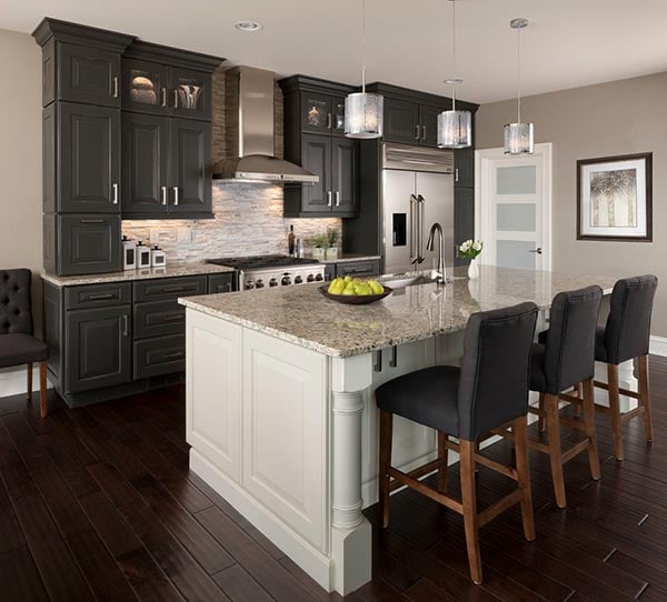 kitchen island design layout