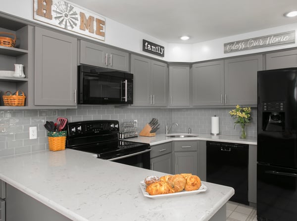 matte finished kitchen