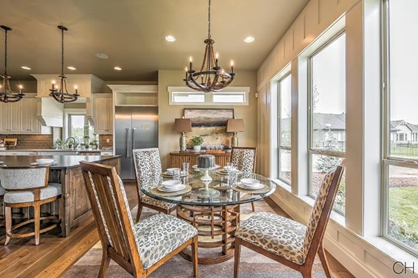 animal prints in the kitchen