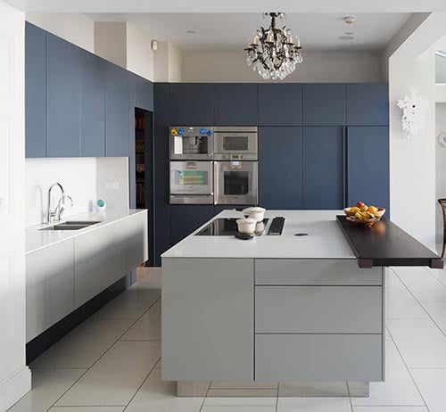 Matte kitchen cabinets