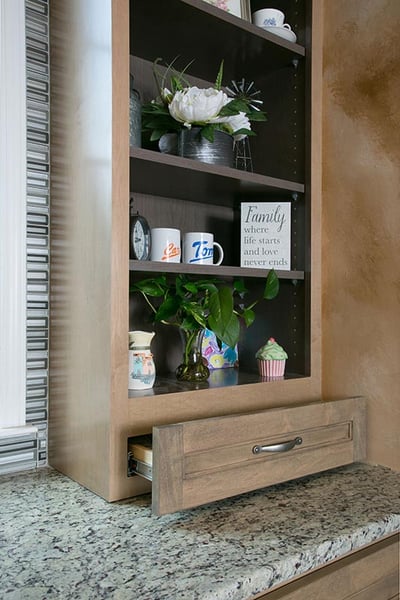 Kitchen Shelves and Storage