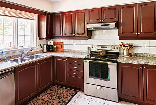 Refinished Kitchen Cabinets