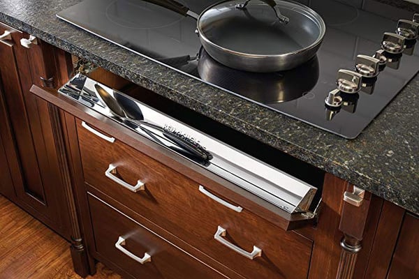 Cooktop Range Storage Tip Out Tray