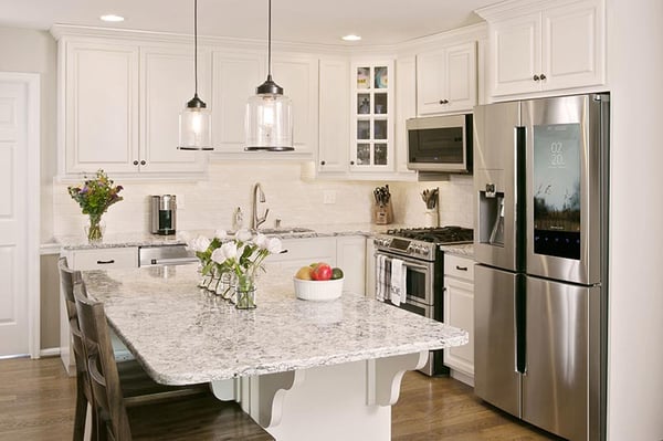 Monochromatic White Kitchen