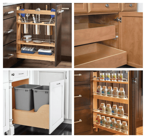 Solutions for Disorganized Kitchen Base Cabinets