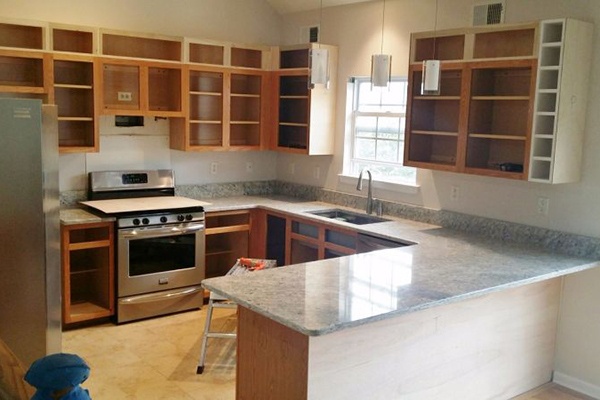 To Soffit Or Not That Is The Kitchen Cabinet Question Kitchen Remodel For Taller Cabinets