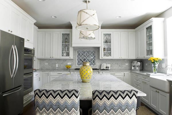 white kitchen design