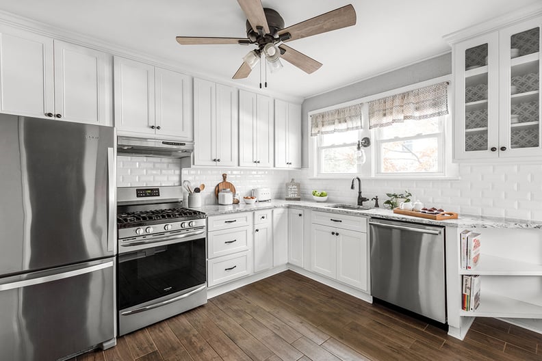 Refaced Traditional Kitchen