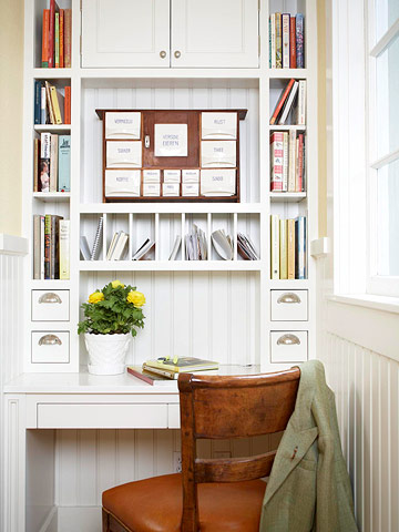 large kitchen home office