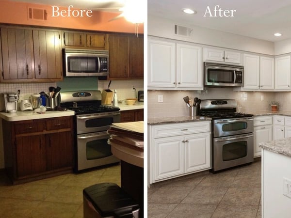 Cabinet Refacing Process And Cost Compared To Cabinet Painting