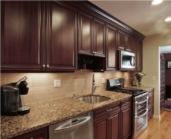 Color Schemes for Kitchens With Dark Cabinets