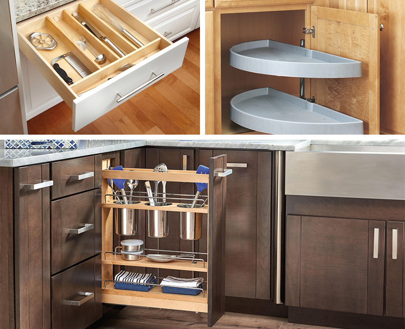 Pull Out Spice Rack Cabinet Storage