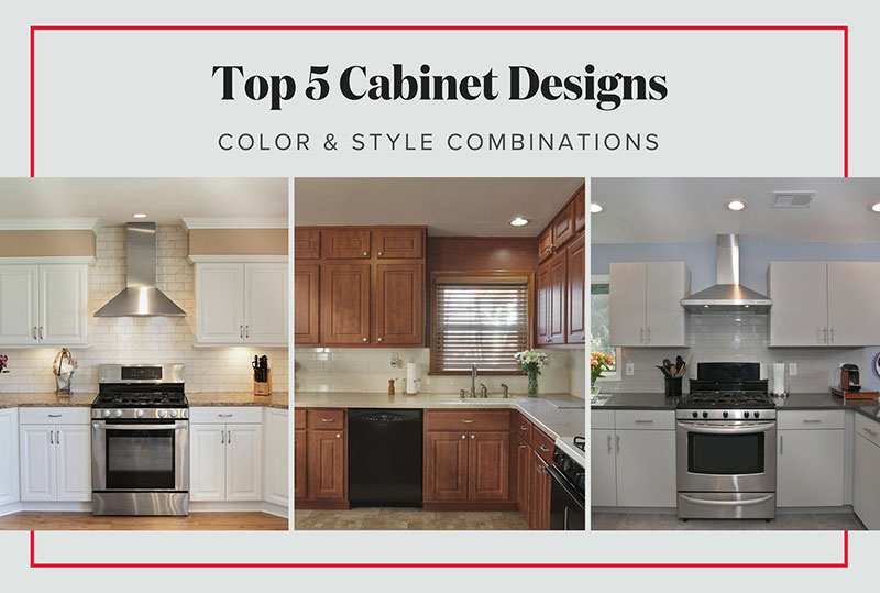 5 Most Popular Kitchen Cabinet Designs Color Style 