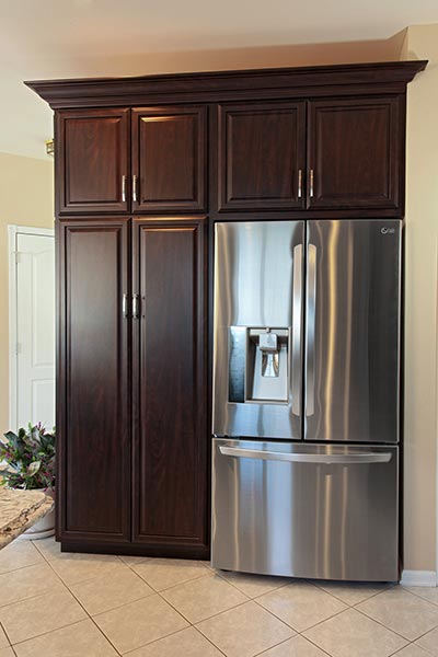 Refrigerator Area Kitchen Storage