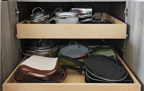 Reorganize Kitchen Cabinets