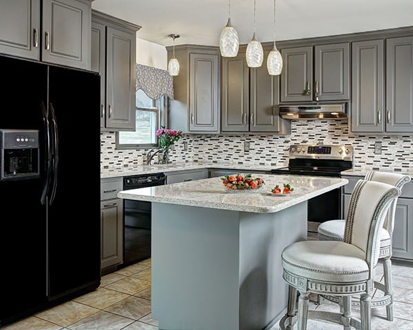 Suade Gray Kitchen Design