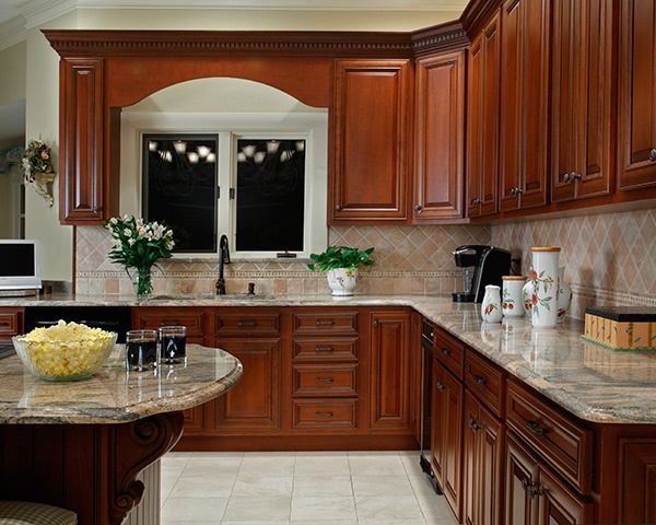 traditional style kitchen